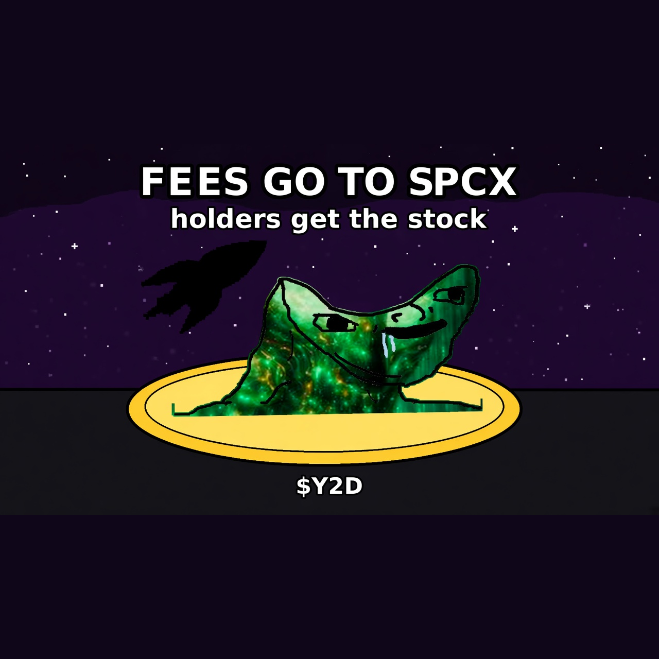 $Y2D meme — SPCX fees